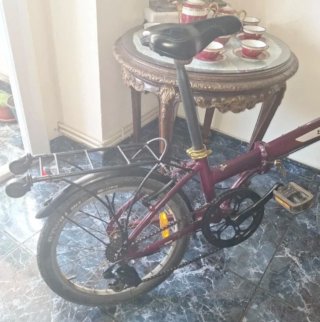 Bicicleta Plegable Btwin Hoptown Aluminio