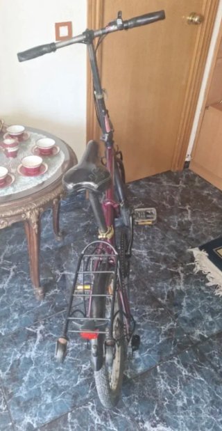 Bicicleta Plegable Btwin Hoptown Aluminio