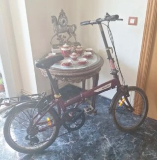 Bicicleta Plegable Btwin Hoptown Aluminio