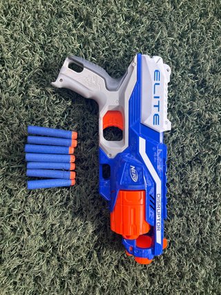 Nerf Elite Disruptor + Balas
