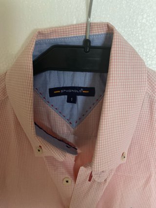 Camisa Spagnolo Rosa Talla S-M