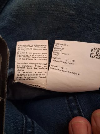Chaqueta Vaquera BOSS Original