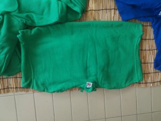 Lote 7 Sudaderas con Capucha Azul y Verde