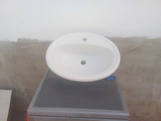 Lavabo Jacuzzi Blanco Porcelana