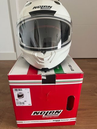 Casco Moto Nolan N60-6 Talla XS Blanco
