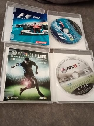Lote 5 Juegos PlayStation 2 y 3