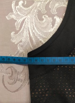 Canotta Nike donna nera e oro taglia XS