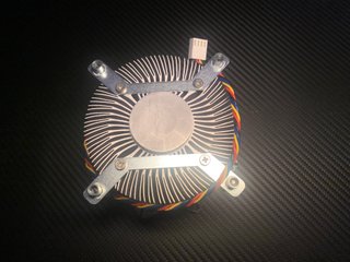 Disipador para CPU de aluminio con ventilador