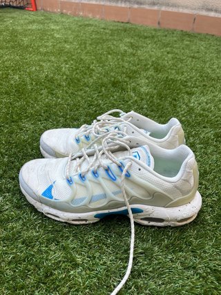 Zapatillas Nike Air max terrascape azul i blancas.