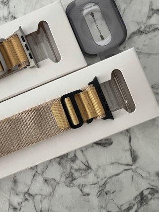 Correa Alpine Apple Watch Ultra Canela Claro