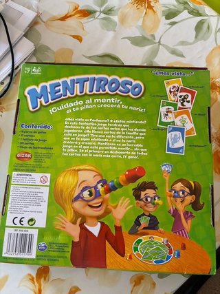 Juego de mesa Mentiroso Bizak