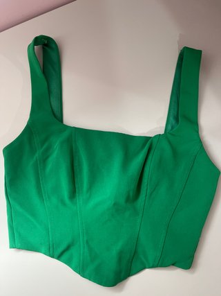 Camiseta de tirantes verde