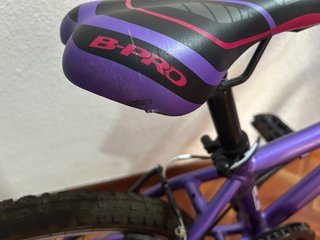 Bicicleta infantil B-PRO 20'' morada