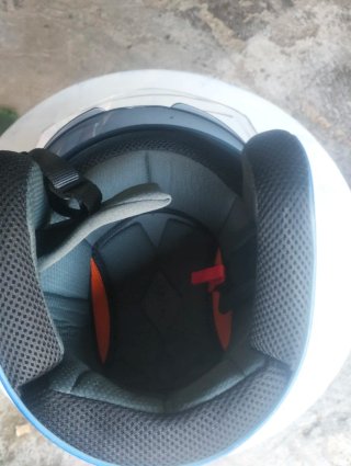 Casco Jet Azul DAVID