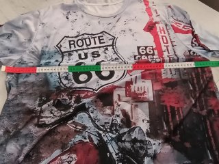 Camiseta Ruta 66 Talla xxxl