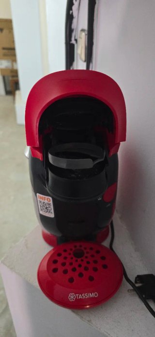 Cafetera Bosch Tassimo Roja