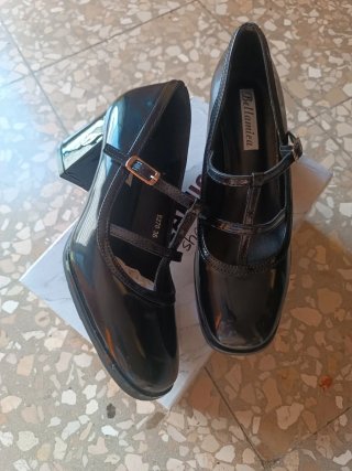 Scarpe Bellamica tacco medio bambolina 35