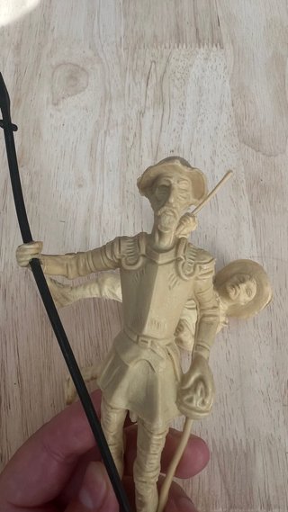 Figuras Sancho y Quijote de resina