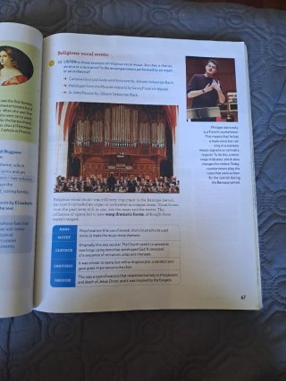 Music in Tune, History of Music, Secondary