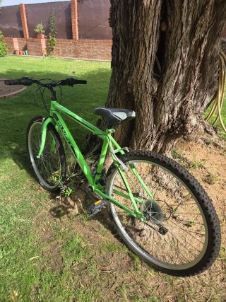 Bicicleta RUNFIT 24 Verde en el Pto. Santa Maria