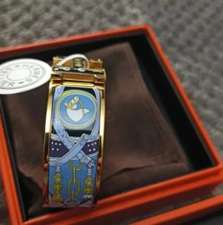 Pulsera Hermès Clic Clac H Bouquets Selliers