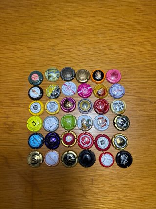 Lote 180+ Chapas de Cava Colección