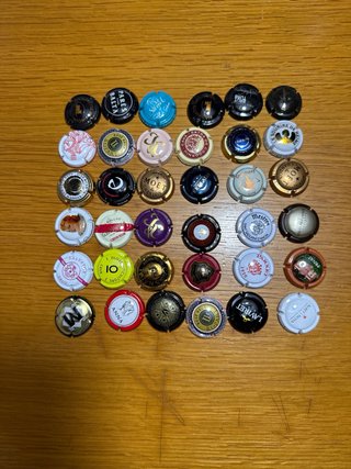 Lote 180+ Chapas de Cava Colección