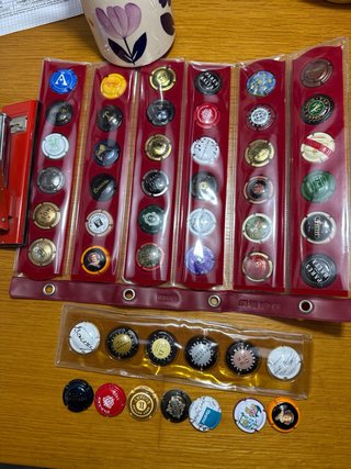 Lote 180+ Chapas de Cava Colección