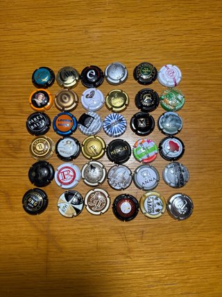 Lote 180+ Chapas de Cava Colección