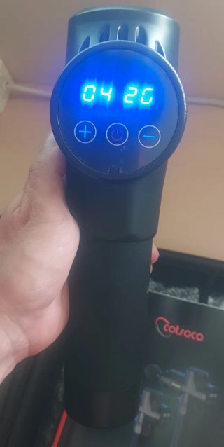 Pistola Masaje Cotsoco 30 Velocidades 8 Cabezales