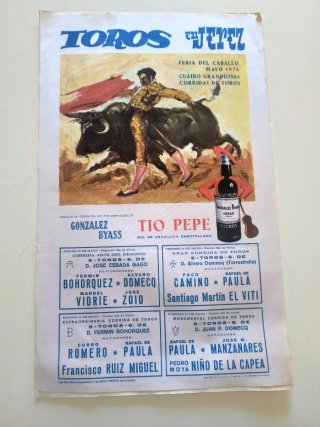 Cartel SEDA - Feria Caballo 1976 Jerez