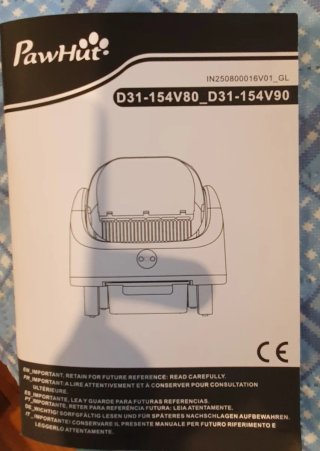 Lettiera autopulente per gatti design aperto