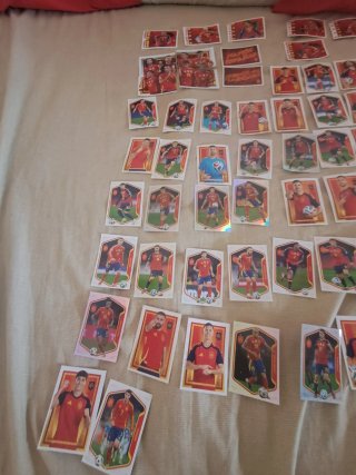 Cartas Panini España Fútbol