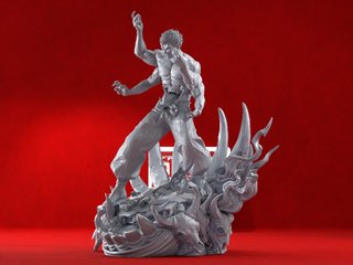 Figura Resina Ryomen Sukuna, Jujutsu Kaisen 1/8