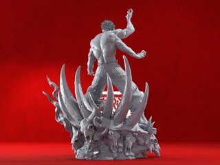 Figura Resina Ryomen Sukuna, Jujutsu Kaisen 1/8