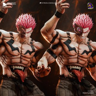 Figura Resina Ryomen Sukuna, Jujutsu Kaisen 1/8