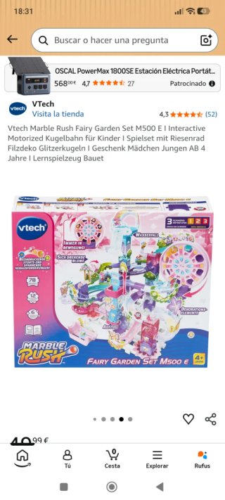 VTech Marble Rush Set de Construcción