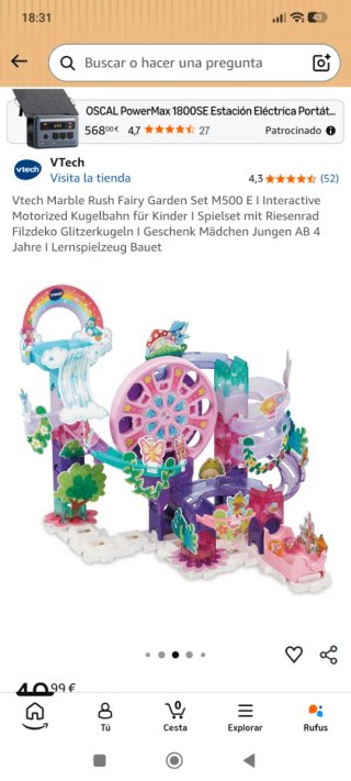 VTech Marble Rush Set de Construcción