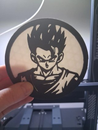 Set di 8 posa-bicchieri Dragon Ball Z