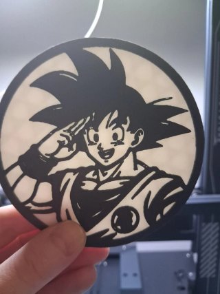 Set di 8 posa-bicchieri Dragon Ball Z