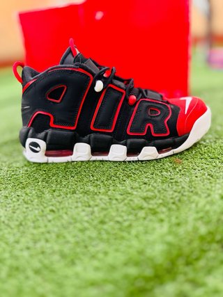 Nike Air Uptempo las de Scottie Pippen Negro/Rojo