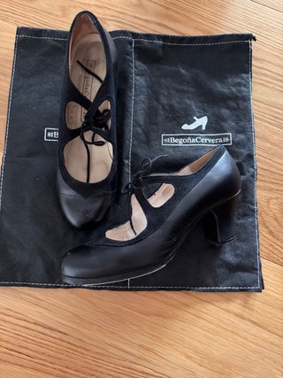 Zapatos Flamenco Begoña Cervera Negros