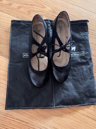 Zapatos Flamenco Begoña Cervera Negros