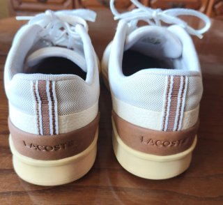 Zapatillas Lacoste Beige/Marrón Talla 42