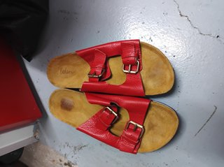 Chanclas rojas Tommy Hilfiger