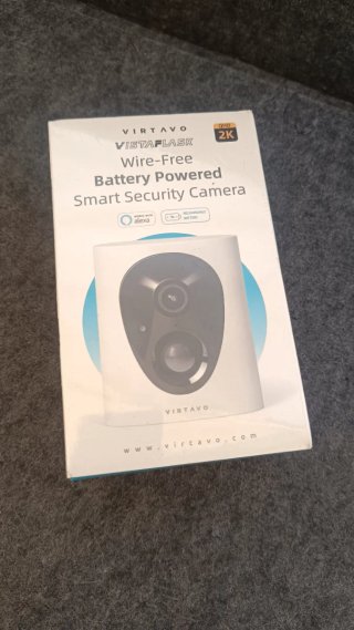 Cámara Vigilancia VIRTAVO 2K WiFi Exterior/Interio