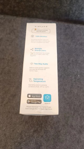 Cámara Vigilancia VIRTAVO 2K WiFi Exterior/Interio