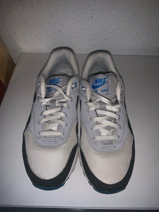 Nike Air Max 1 Originales Gris/Negro/Azul –36,5