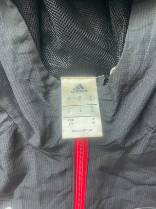 Sudadera Adidas Negra y Roja