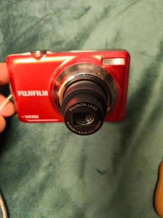 Fotocamera Digitale Fujifilm FinePix JV300 Rossa